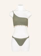 LOVE Stories One-shoulder bikini top BORA BORA, Color: LIGHT GREEN (Image 1)