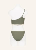 LOVE Stories One-shoulder bikini top BORA BORA, Color: LIGHT GREEN (Image 1)