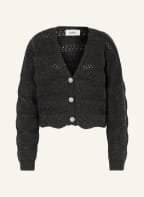 ba&sh Cropped-Strickjacke HAROLD, Farbe: DUNKELGRAU (Bild 1)
