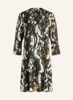 CARTOON Kleid mit 3/4-Arm, Farbe: SCHWARZ/ WEISS/ GRÜN (Bild 1)
