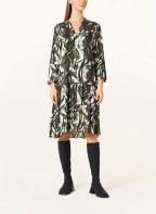 CARTOON Kleid mit 3/4-Arm, Farbe: SCHWARZ/ WEISS/ GRÜN (Bild 1)