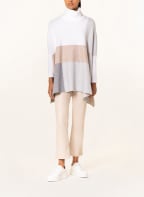 Joseph Ribkoff Poncho, Farbe: CREME/ GRAU (Bild 1)