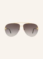 Cartier SUNGLASSES Sonnenbrille CT0065S, Farbe: 2390L3 - GOLD/ BRAUN VERLAUF (Bild 1)