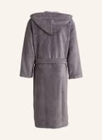Cawö Men’s bathrobe with hood, Color: GRAY (Image 1)