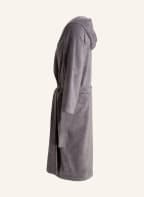 Cawö Men’s bathrobe with hood, Color: GRAY (Image 1)