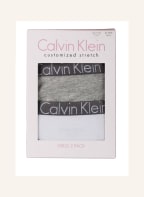 Calvin Klein 2er-Pack Slips, Farbe: HELLGRAU/ WEISS (Bild 1)