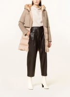 DUNO Daunenmantel BALOON im Materialmix, Farbe: BEIGE (Bild 1)