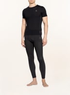 odlo T-shirt NATURAL + LIGHT with merino wool, Color: BLACK (Image 1)