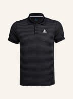 odlo Funktions-Poloshirt NIKKO DRY mit Mesh-Einsätzen, Farbe: SCHWARZ/ GRAU (Bild 1)