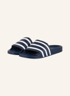 adidas Originals Slides, Color: NAVY/ WHITE (Image 1)