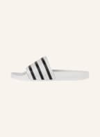 adidas Originals Slides, Color: WHITE/ BLACK (Image 1)