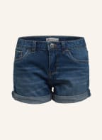 Levi's® Jeansshorts GIRLFRIEND SHORTY SHORT, Farbe: BLAU (Bild 1)