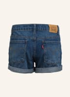 Levi's® Jeansshorts GIRLFRIEND SHORTY SHORT, Farbe: BLAU (Bild 1)