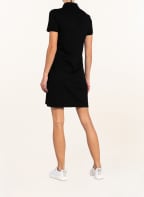 LACOSTE Piqué-Polokleid, Farbe: SCHWARZ (Bild 1)