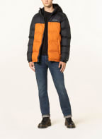 Columbia Steppjacke PIKE LAKE™, Farbe: SCHWARZ/ DUNKELORANGE (Bild 1)