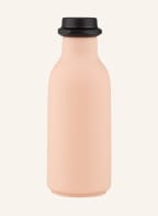 DESIGN LETTERS Water bottle TO GO, Color: NUDE/ BLACK (Image 1)