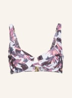 TOMMY HILFIGER Bügel-Bikini-Top , Farbe: WEISS/ LACHS/ GRAU (Bild 1)