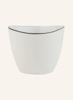 BROSTE COPENHAGEN Set of 4 egg cups SALT, Color: WHITE/ BLACK (Image 1)