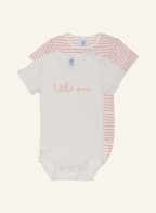 Sanetta 2er-Pack Bodies, Farbe: WEISS/ ROSÉ (Bild 1)