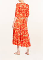 watercult Strandkleid PATCHWORK FLORALS mit 3/4-Arm , Farbe: HELLROT/ GOLD (Bild 1)