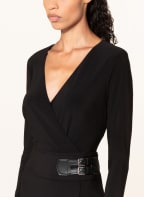 LAUREN RALPH LAUREN Etuikleid LUCILENA in Wickeloptik, Farbe: SCHWARZ (Bild 1)