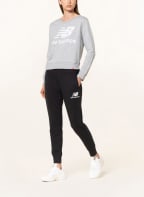 new balance Sweatshirt ESSENTIALS CREW, Color: LIGHT GRAY (Image 1)