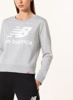 new balance Sweatshirt ESSENTIALS CREW, Color: LIGHT GRAY (Image 1)