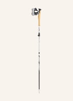LEKI Trekking poles CROSS TRAIL FX SUPERLIGHT COMPACT, Color: WHITE/ BLACK (Image 1)