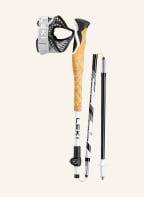 LEKI Trekking poles CROSS TRAIL FX SUPERLIGHT COMPACT, Color: WHITE/ BLACK (Image 1)