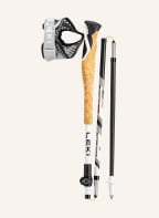 LEKI Trekking poles CROSS TRAIL FX SUPERLITE, Color: BLACK/ WHITE/ RED (Image 1)