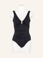 LAUREN RALPH LAUREN Underwire swimsuit BEACH CLUB SOLIDS , Color: BLACK (Image 1)