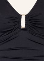LAUREN RALPH LAUREN Underwire swimsuit BEACH CLUB SOLIDS , Color: BLACK (Image 1)