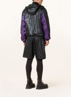 MONCLER GRENOBLE Windbreaker PEYRUS mit Mesh, Farbe: SCHWARZ/ LILA/ GRAU (Bild 1)