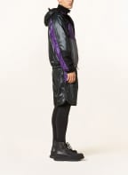 MONCLER GRENOBLE Windbreaker PEYRUS mit Mesh, Farbe: SCHWARZ/ LILA/ GRAU (Bild 1)