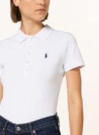 POLO RALPH LAUREN Piqué polo shirt, Color: WHITE (Image 1)