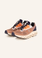 On Laufschuhe CLOUDSTRATUS, Farbe: ALTROSA/ ORANGE/ DUNKELBLAU (Bild 1)