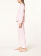 DKNY Pajamas STAND UP STAND OUT with decorative gems, Color: NUDE/ WHITE (Image 1)