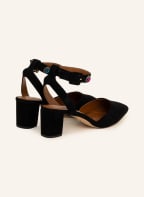 KURT GEIGER Slingback pumps OCTAVIA with decorative gems, Color: BLACK (Image 1)