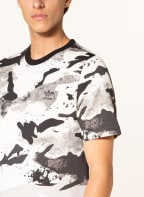 adidas Originals T-shirt, Color: BLACK/ ECRU/ GRAY (Image 1)