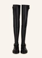 JIMMY CHOO Overknee-Stiefel BIKER II, Farbe: SCHWARZ (Bild 1)