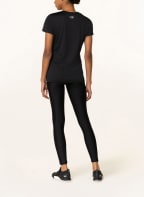 UNDER ARMOUR T-Shirt TECH SOLID LC CREST, Farbe: SCHWARZ (Bild 1)