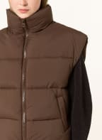 darling harbour Steppweste mit SORONA®AURA-Isolierung, Farbe: DUNKELBRAUN (Bild 1)