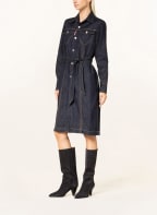 DSQUARED2 Shirt dress HEMP in denim, Color: 470 BLUE NAVY (Image 1)