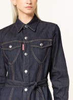DSQUARED2 Shirt dress HEMP in denim, Color: 470 BLUE NAVY (Image 1)
