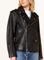 DSQUARED2 Lederjacke WANDERER , Farbe: SCHWARZ (Bild 1)