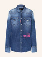 DSQUARED2 Denim blouse, Color: BLUE (Image 1)