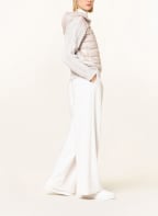 HERNO Daunenjacke im Materialmix, Farbe: CREME (Bild 1)