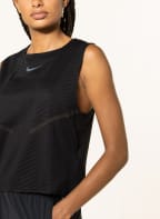 Nike Lauftop DRI-FIT ADV RUN DIVISION mit Mesh, Farbe: SCHWARZ (Bild 1)