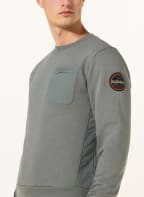 NAPAPIJRI Sweatshirt NYNORSK im Materialmix , Farbe: GRAU (Bild 1)