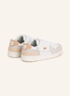 LACOSTE Sneaker T-CLIP, Farbe: WEISS/ ROSÉ/ CREME (Bild 1)